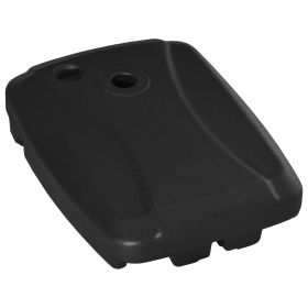 Outsunny Cantilever Umbrella Base, 165 lbs. Capacity, Portable Offset Umbrella Stand on Wheels, Mobile, Heavy-Duty, Fillable with Water or Sand,