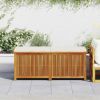 Outdoor Cushion Box 59.1"x19.7"x23.8" Solid Wood Acacia
