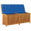 Outdoor Cushion Box 59.1"x19.7"x23.8" Solid Wood Acacia