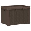 Patio Storage Box Brown 33 gal PP
