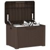 Patio Storage Box Brown 33 gal PP