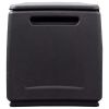 Patio Storage Box 54.3"x20.9"x22.4" 87.2 gal Dark Gray and Black