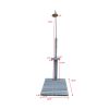 Outdoor Garden Pool Shower with Chassis Board, for Swimming Pool, Patio, Terrace, Garden, Wood
