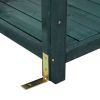 65" Large Wooden Farmhouse Rustic Outdoor Potting Bench Table; Patio Workstation; Garden Potting Bench with 4 Storage Shelves and Side Hook