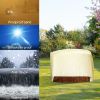 210D Waterproof Outdoor BBQ Grill Cover Windproof Dustproof Patio Gas Grill Oven Protector Oxford Cloth Garden GPCT1580