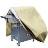 210D Waterproof Outdoor BBQ Grill Cover Windproof Dustproof Patio Gas Grill Oven Protector Oxford Cloth Garden GPCT1580