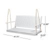 Outdoor  Modern Acacia Wood Porch Swing