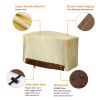 210D Waterproof Outdoor BBQ Grill Cover Windproof Dustproof Patio Gas Grill Oven Protector Oxford Cloth Garden GPCT1580