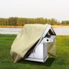 210D Waterproof Outdoor BBQ Grill Cover Windproof Dustproof Patio Gas Grill Oven Protector Oxford Cloth Garden GPCT1580